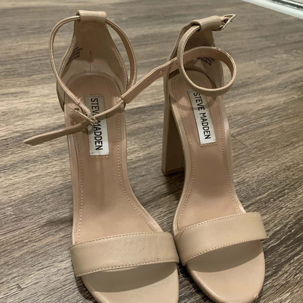 Steve Madden two strap heels